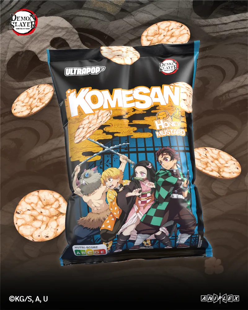 Demon Slayer Komesan rice chips
