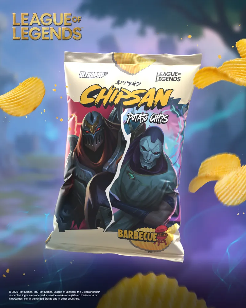 League of Legends Chipsan crisps