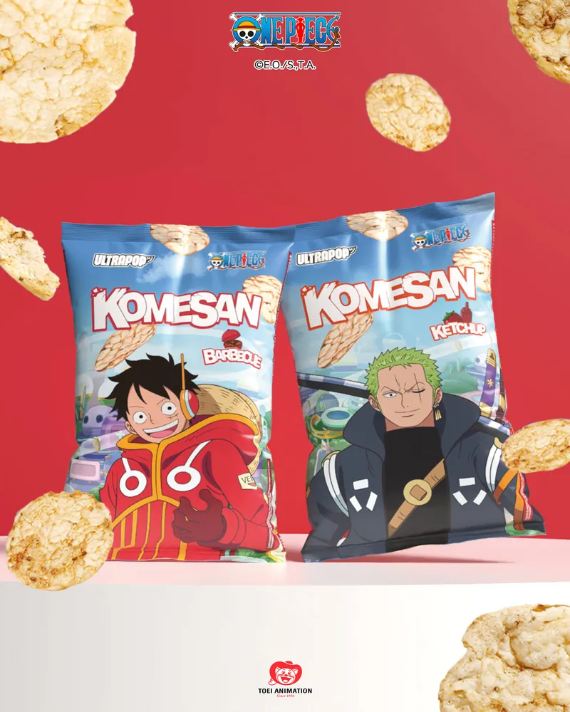 One Piece Komesan rice chips